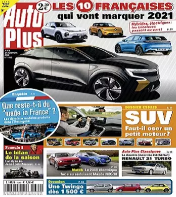 Auto Plus N°1686 Du 24 Décembre 2020