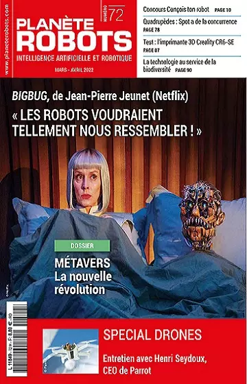 Planète Robots N°72 – Mars-Avril 2022