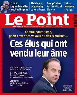 Le Point N°2477 Du 13 Février 2020