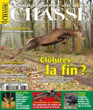 Connaissance De La Chasse N°563 – Mars 2023