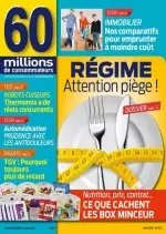 60 Millions de Consommateurs N°537 - Mai 2018