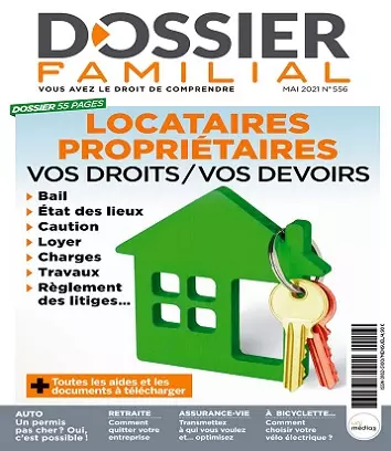 Dossier Familial N°556 – Mai 2021