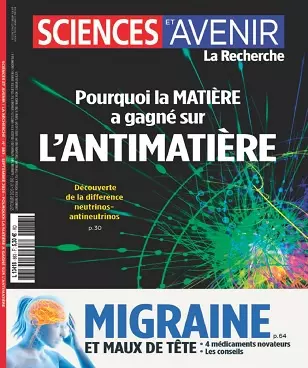 Sciences et Avenir N°881 – Septembre 2020