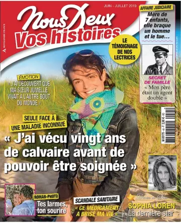 Nous Deux Vos Histoires N°45 – Juin-Juillet 2019