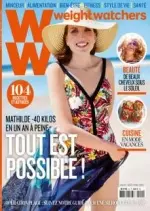 Weight Watchers France - Juillet-Août 2017