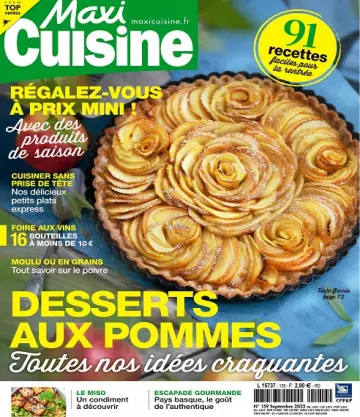 Maxi Cuisine N°159 – Septembre 2022