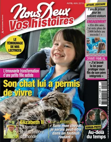 Nous Deux Vos Histoires N°44 – Avril-Mai 2019