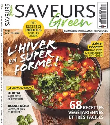 Saveurs Green N°10 – Janvier-Février 2022