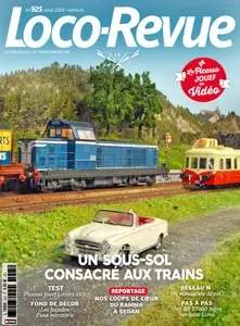 Loco-Revue N.925 - Août 2024