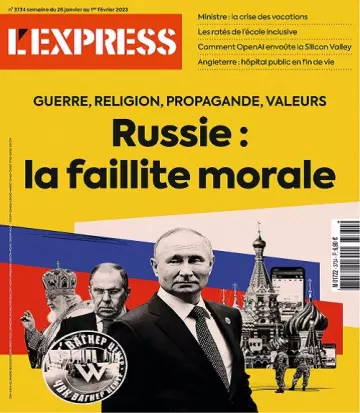 L’Express N°3734 Du 26 Janvier 2023