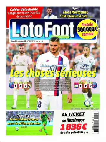 Loto Foot - 18 Septembre 2019