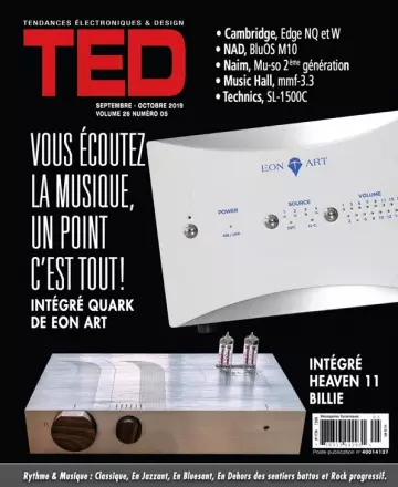 TED Magazine – Septembre-Octobre 2019