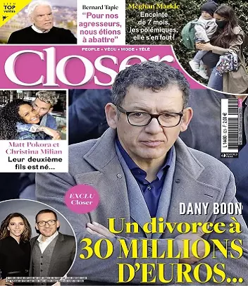 Closer N°829 Du 30 Avril 2021