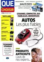 Que Choisir N°522 - AUTOS : Les Plus Fiables