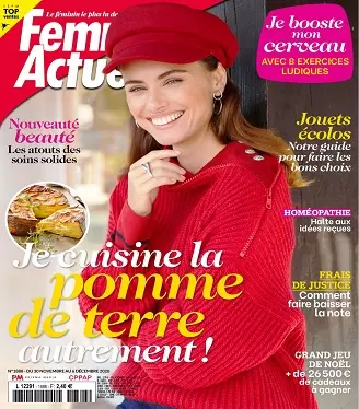 Femme Actuelle N°1888 Du 30 Novembre 2020