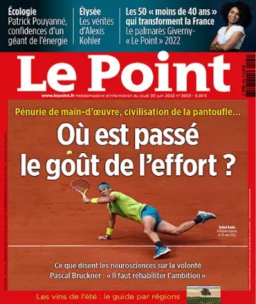 Le Point N°2603 Du 30 Juin 2022