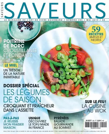 Saveurs N°255 – Mai 2019