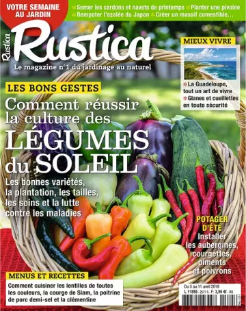 Rustica N°2571 Du 5 au 11 Avril 2019