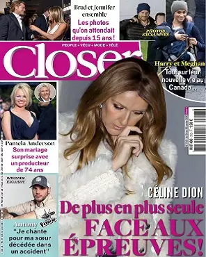 Closer N°763 Du 24 Janvier 2020