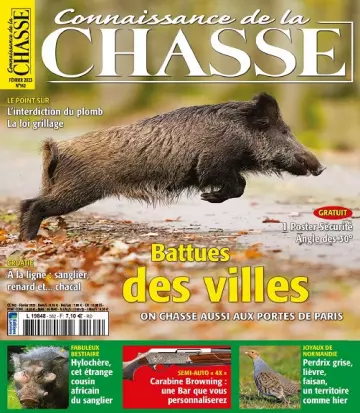 Connaissance De La Chasse N°562 – Février 2023