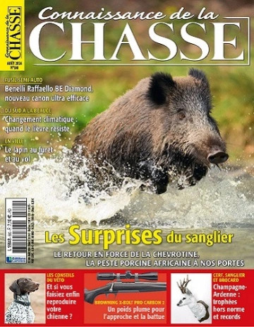 Connaissance De La Chasse N°580 – Août 2024