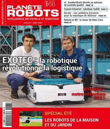 Planète Robots N°68 – Juillet-Août 2021