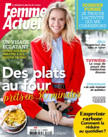 Femme Actuelle N°1830 - 21 au 27 Octobre 2019