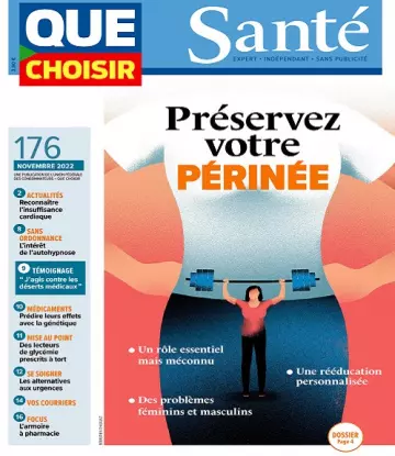 Que Choisir Santé N°176 – Novembre 2022