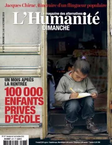 L’Humanité Dimanche - 3 Octobre 2019