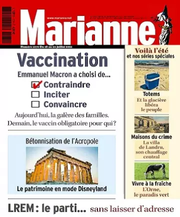 Marianne N°1270 Du 16 au 22 Juillet 2021