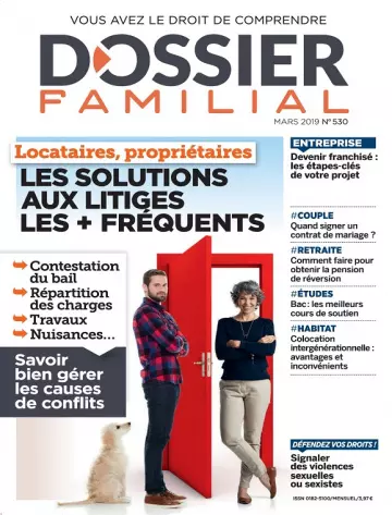 Dossier Familial N°530 – Mars 2019