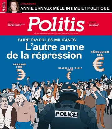 Politis N°1705 Du 12 au 18 Mai 2022