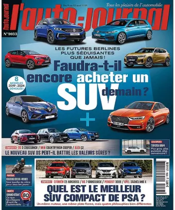 L’Auto-Journal N°1033 Du 9 Mai 2019