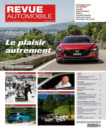 Revue Automobile N°34 Du 22 Août 2019