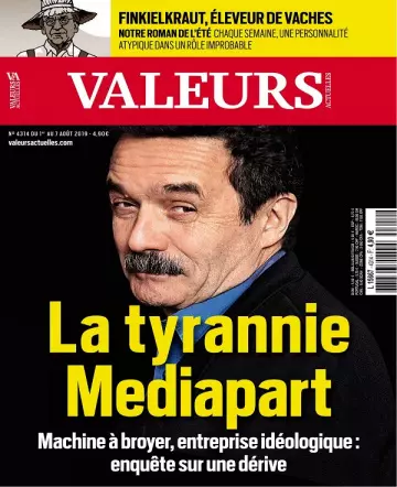 Valeurs Actuelles N°4314 Du 1er Août 2019