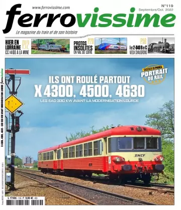 Ferrovissime N°119 – Septembre-Octobre 2022