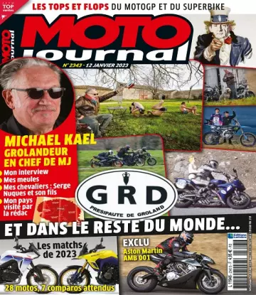 Moto Journal N°2343 Du 12 Janvier 2023