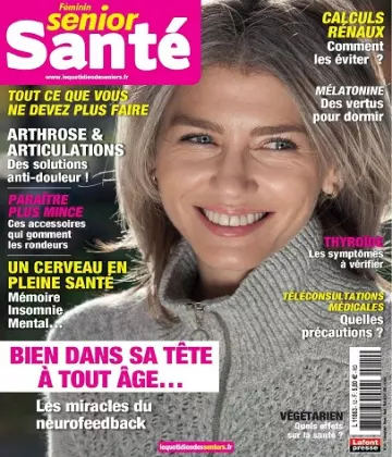 Féminin Senior Santé N°12 – Mars-Mai 2023