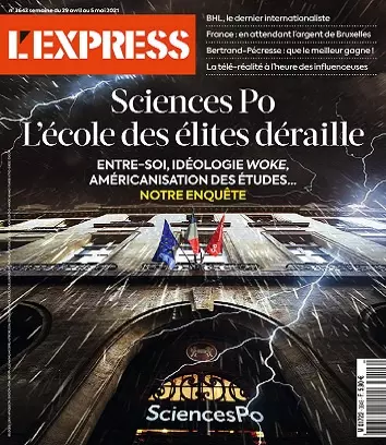 L’Express N°3643 Du 29 Avril 2021