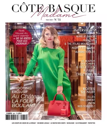 Côte Basque Madame N°31 – Hiver 2021