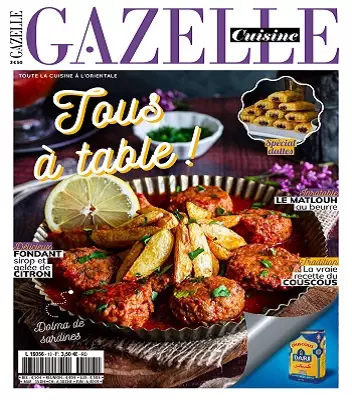 Gazelle Cuisine N°13 – Spécial Dattes 2021