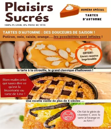 Plaisirs Sucrés N°31 – Octobre 2022