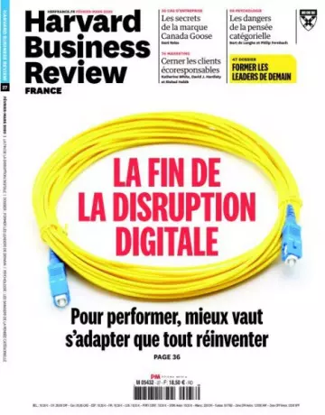 Harvard Business Review France - Février-Mars 2020