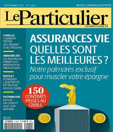 Le Particulier N°1184 – Septembre 2021