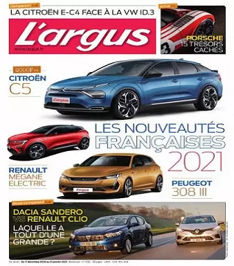 L’Argus N°4585 Du 17 Décembre 2020