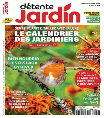 Détente Jardin N°159 – Janvier-Février 2023