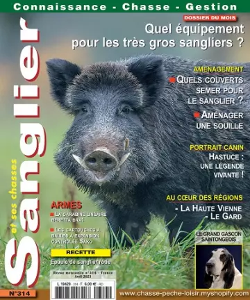 Sanglier et Ses Chasses N°314 – Avril 2023