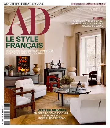 AD Architectural Digest N°174 – Septembre-Octobre 2022