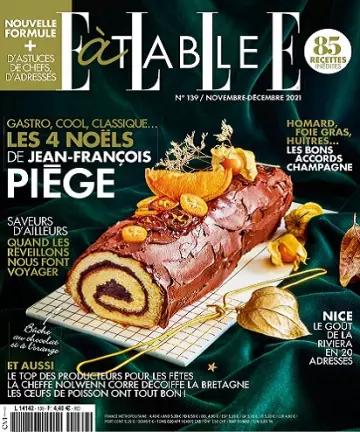 Elle à Table N°139 – Novembre-Décembre 2021