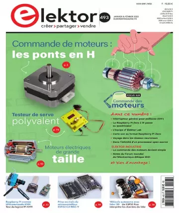 Elektor N°493 – Janvier-Février 2022